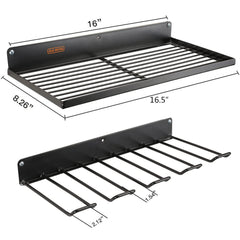 Workshop storage rack for mechanics