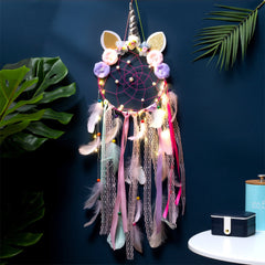 Dreamcatcher hanging on a wall