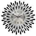 Modern Minimalist Wall Clock on a white wall