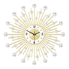 Iron Metal Wall Clock design features