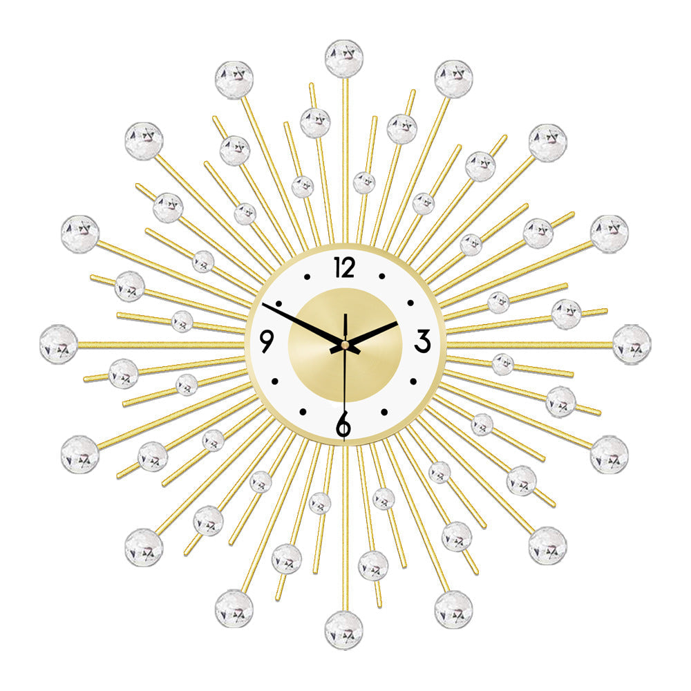 Iron Metal Wall Clock design features