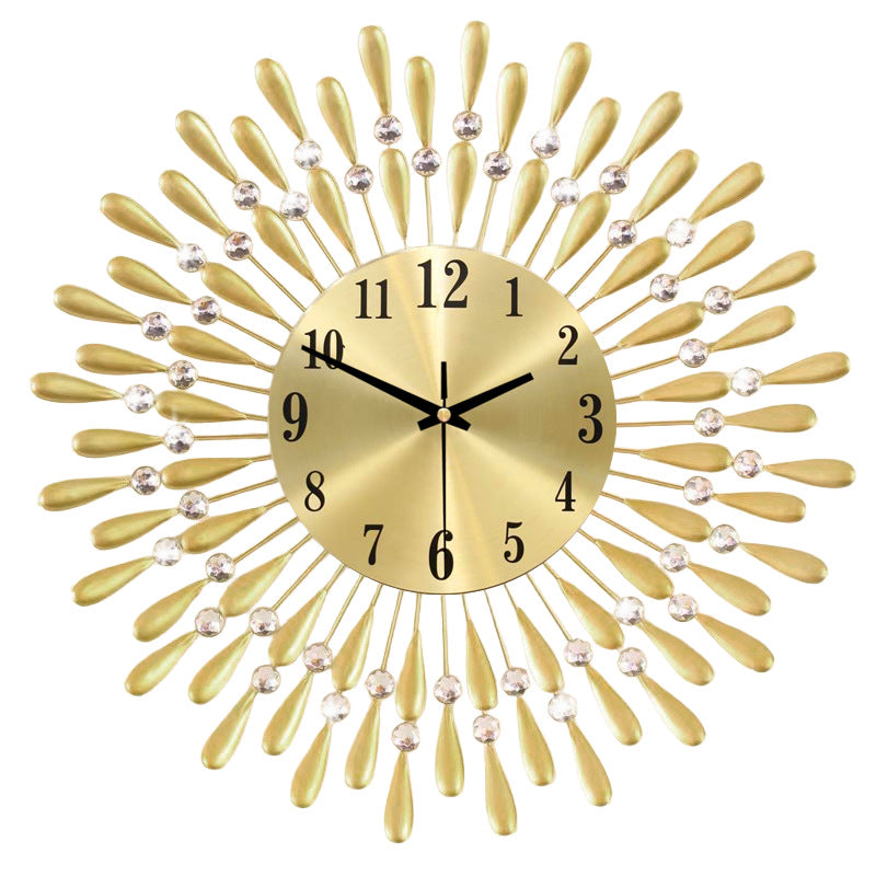 Decorative Wall Clock with silent mechanism