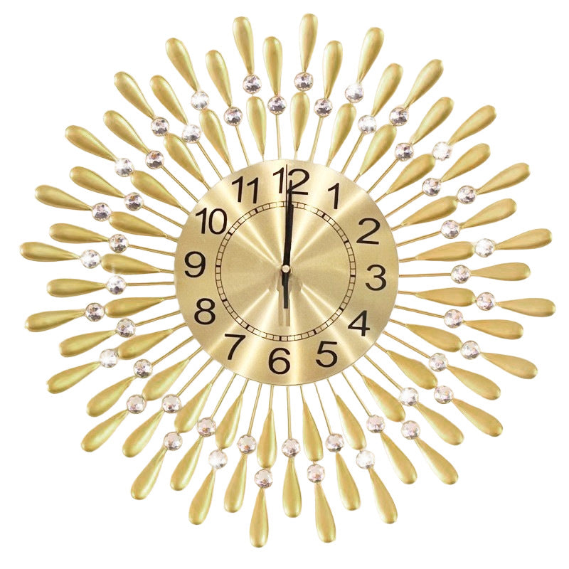 Trendy Modern Wall Clock in relaxed setting