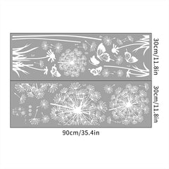 decorative wall sticker in a modern living space
