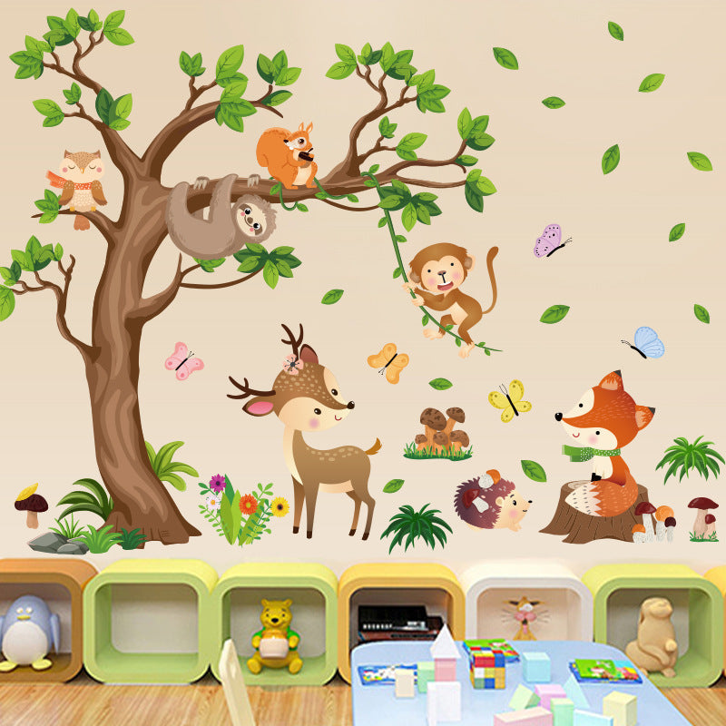 Easy-to-apply wall decals for kids' walls