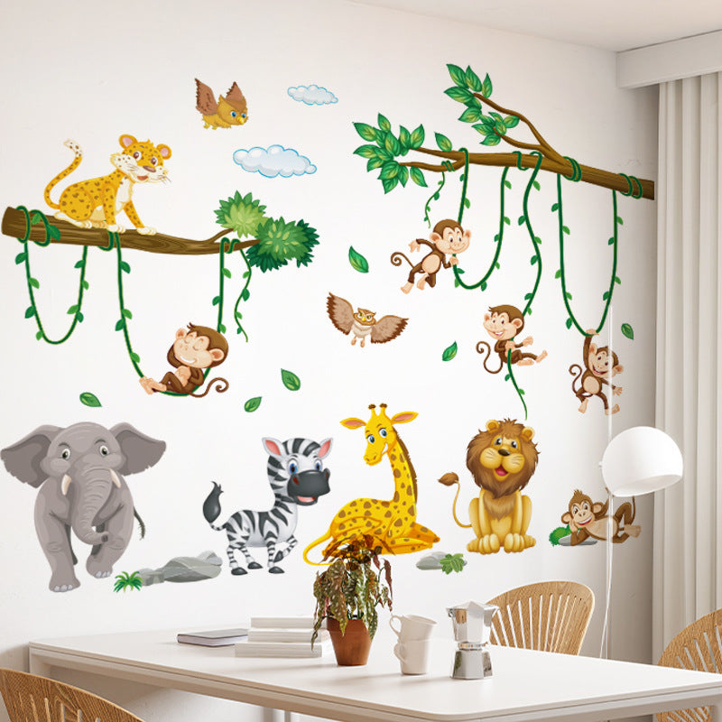 Bright and cheerful wall stickers for kids' bedrooms
