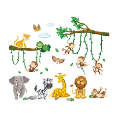 Vibrant wall stickers designed for children's spaces