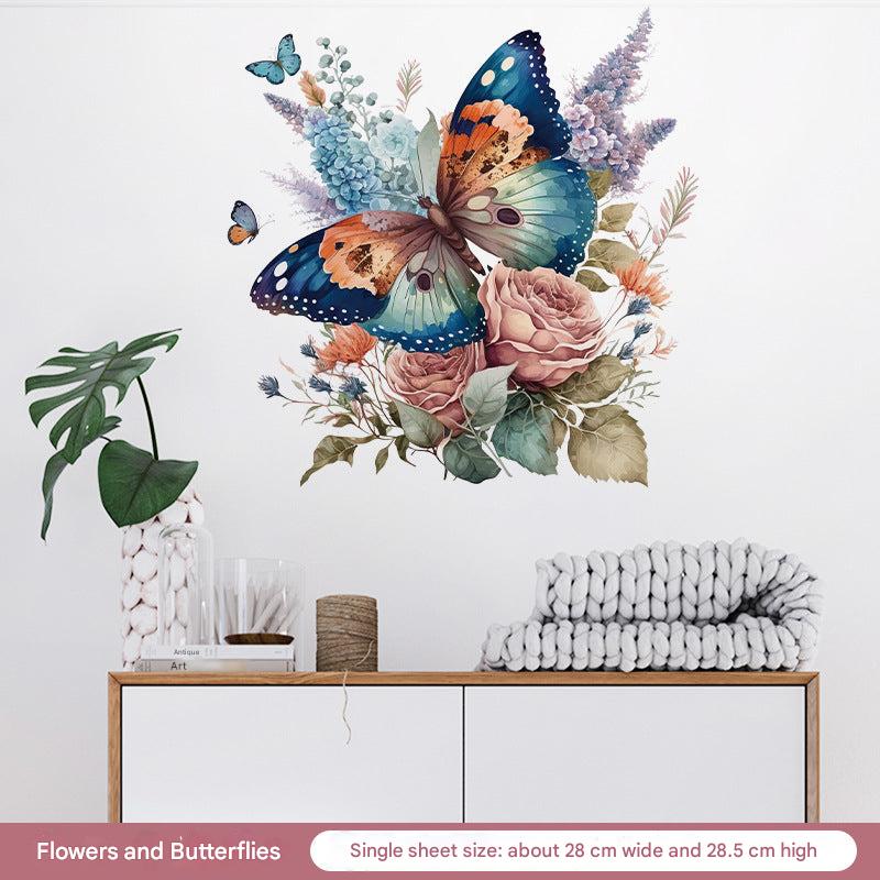 butterfly wall art in playroom setting 9