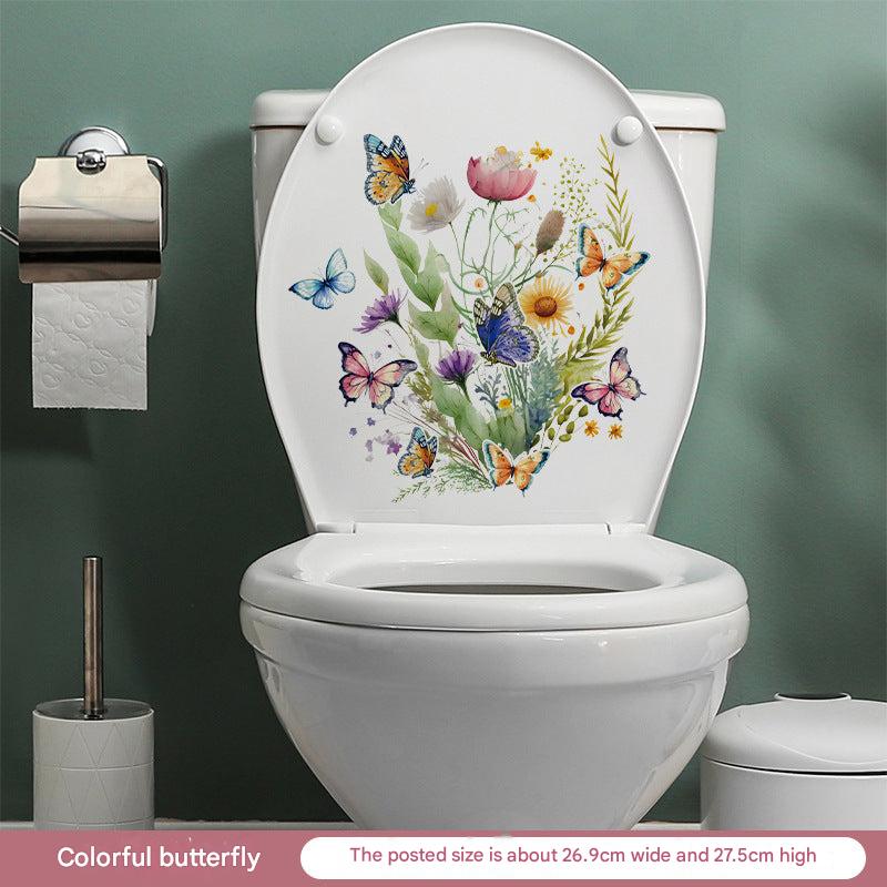 bathroom butterfly wall sticker decoration 4