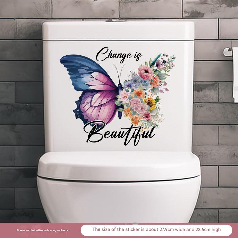 hand-painted butterfly wall sticker design 2