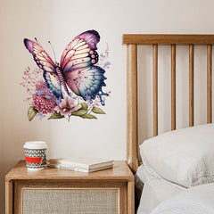 butterfly wall sticker on smooth surface 3