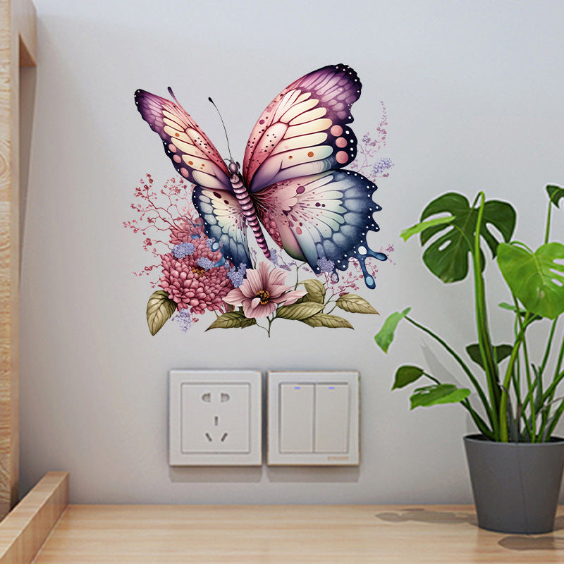 bathroom butterfly wall sticker decoration 4