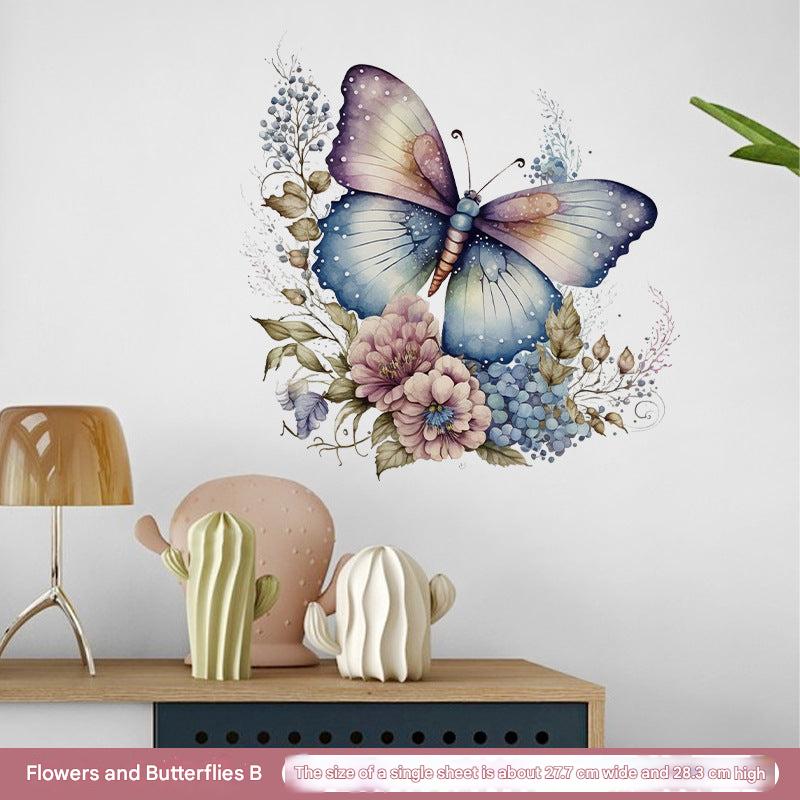 vinyl butterfly wall sticker application 7