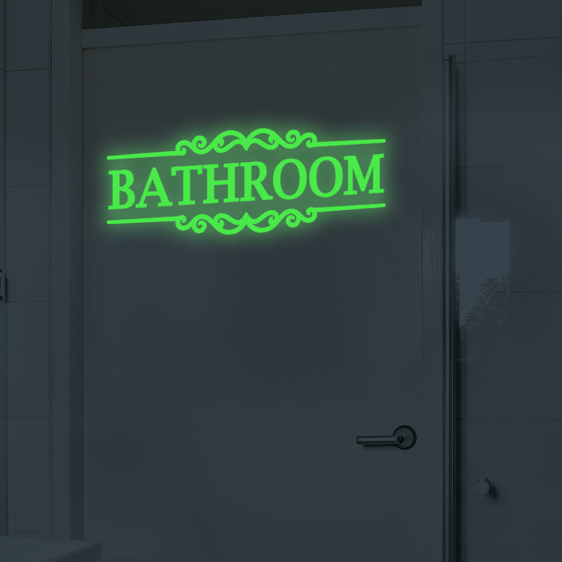 Glow-in-the-dark wall sticker design 2