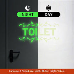 Glow-in-the-dark wall sticker design 7