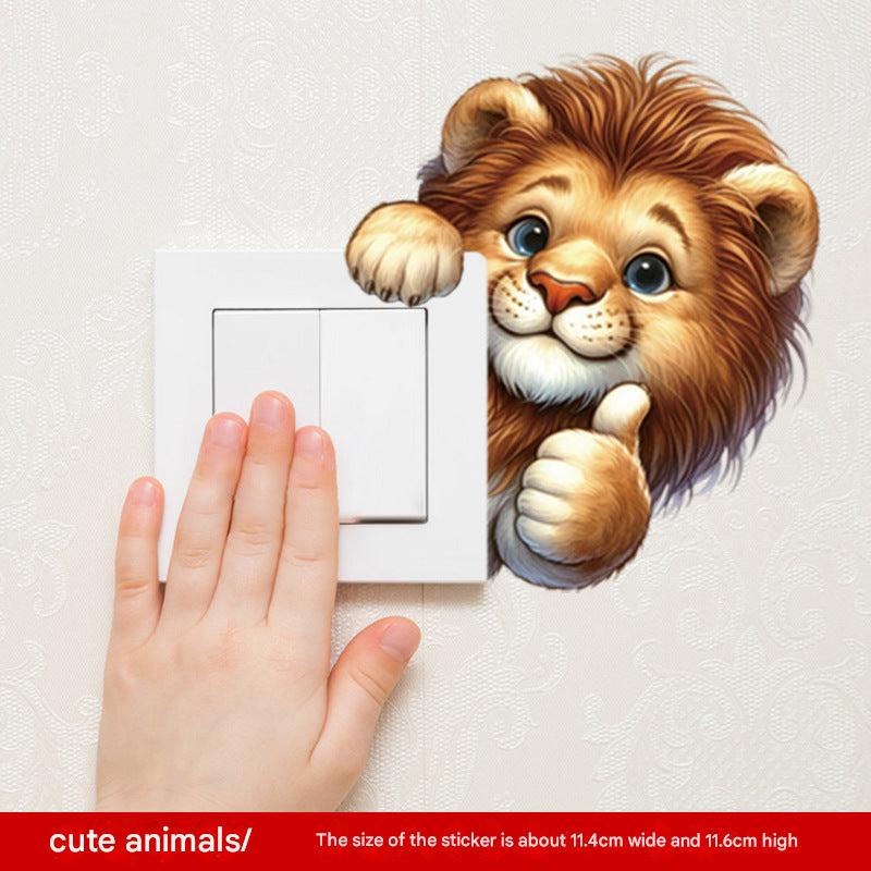 Eco-friendly wall stickers in a child's bedroom