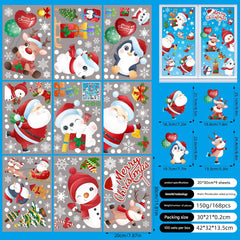 Mess-free Christmas window decorations