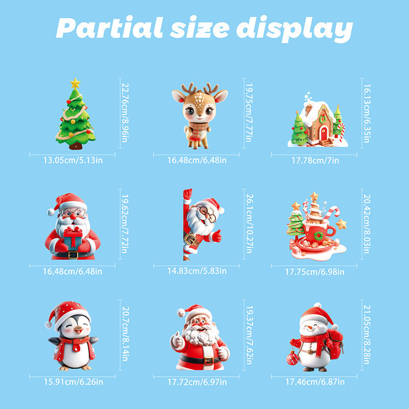 Holiday decor with festive colours and designs