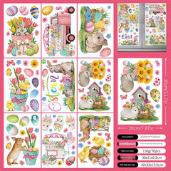Easter Bunny window sticker design 2