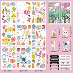 Easter Bunny window sticker design 5
