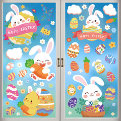 Easter Bunny window sticker design 2