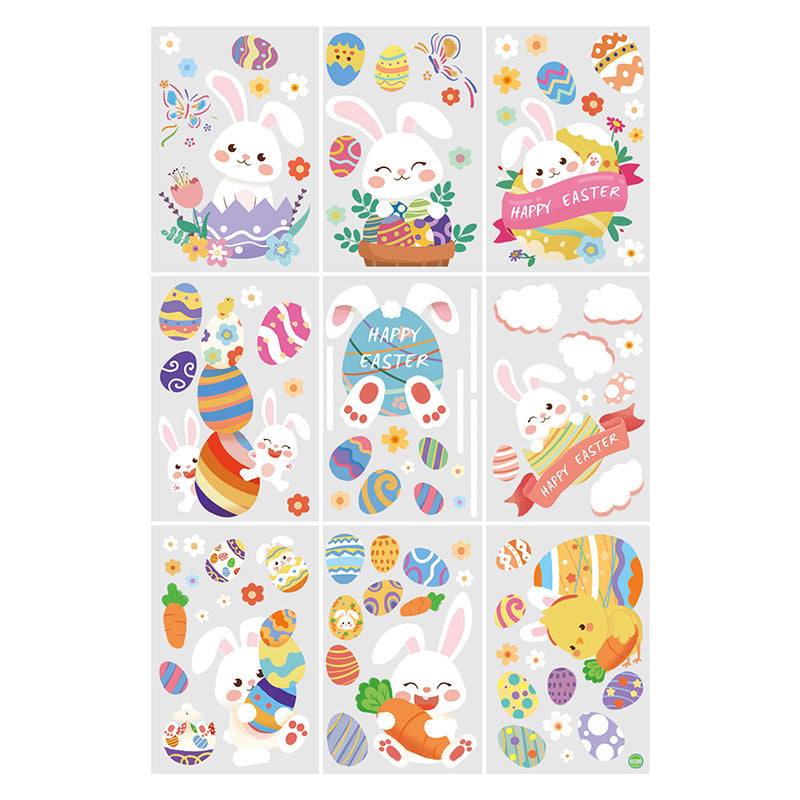 Easter Bunny window sticker design 5