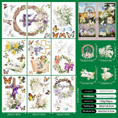 Easter Bunny window sticker design 7