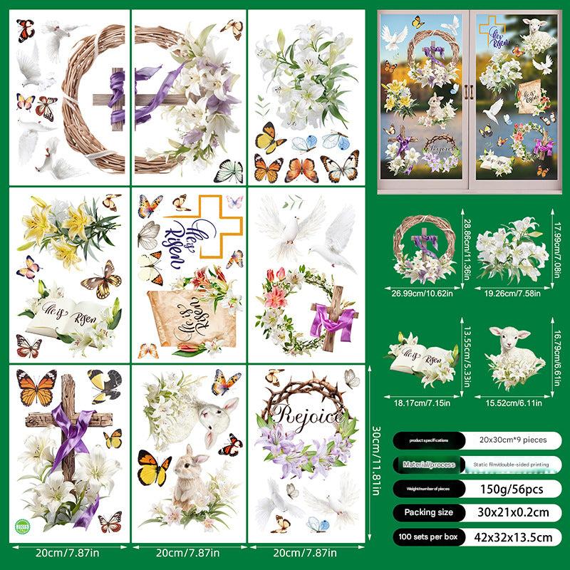 Easter Bunny window sticker design 7