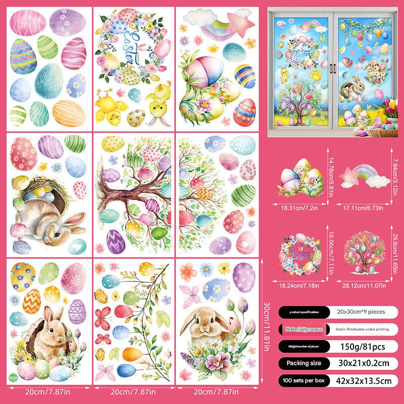 Easter Bunny window sticker design 8