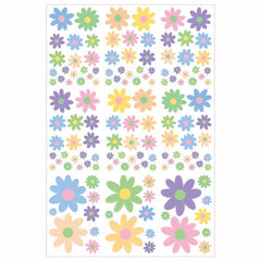 Spring floral window sticker design 5