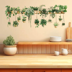 close-up of eco-friendly wall stickers