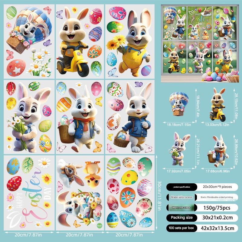 eco-friendly static cling for Easter 9