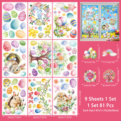 Easter Bunny window cling design 1