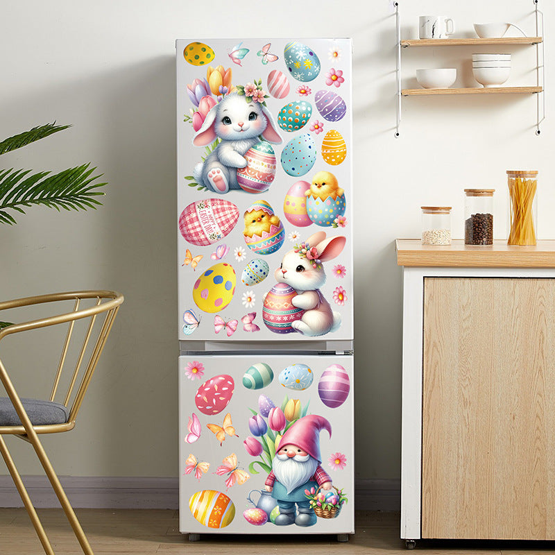 Easter decoration window cling display 4