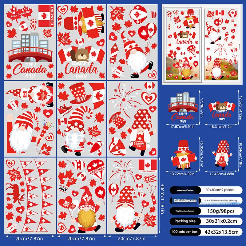 dynamic gnome stickers suitable for events