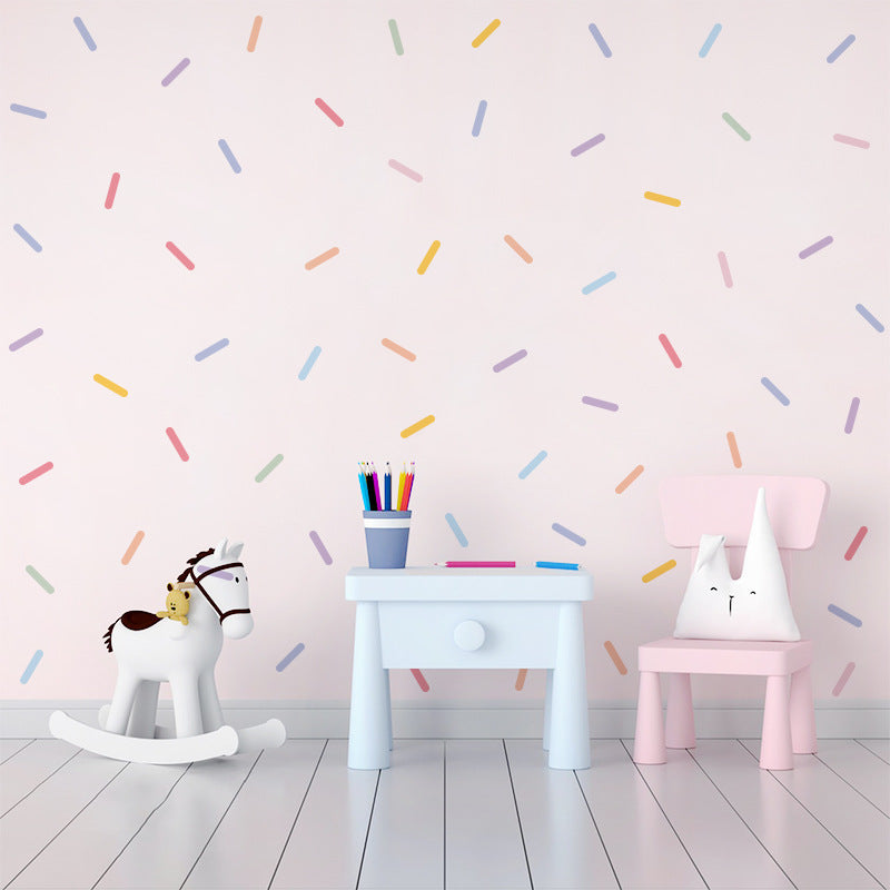 Vibrant wall art featuring Scandinavian design