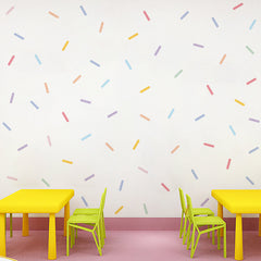 Playful wall stickers for nurseries