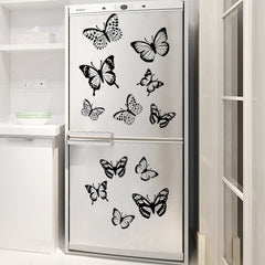 Close up of intricate butterfly wall sticker