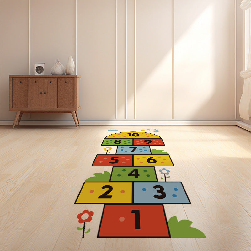 Colourful vinyl number stickers image 4