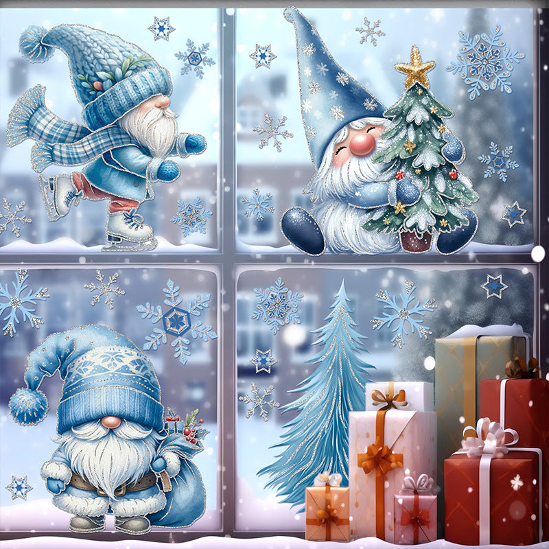 Christmas Santa decoration sticker design 2