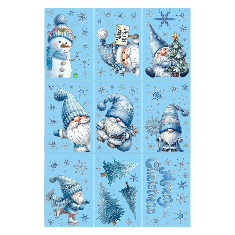 Christmas Santa decoration sticker design 5