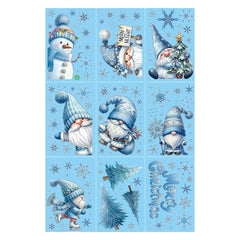 Christmas Santa decoration sticker design 5
