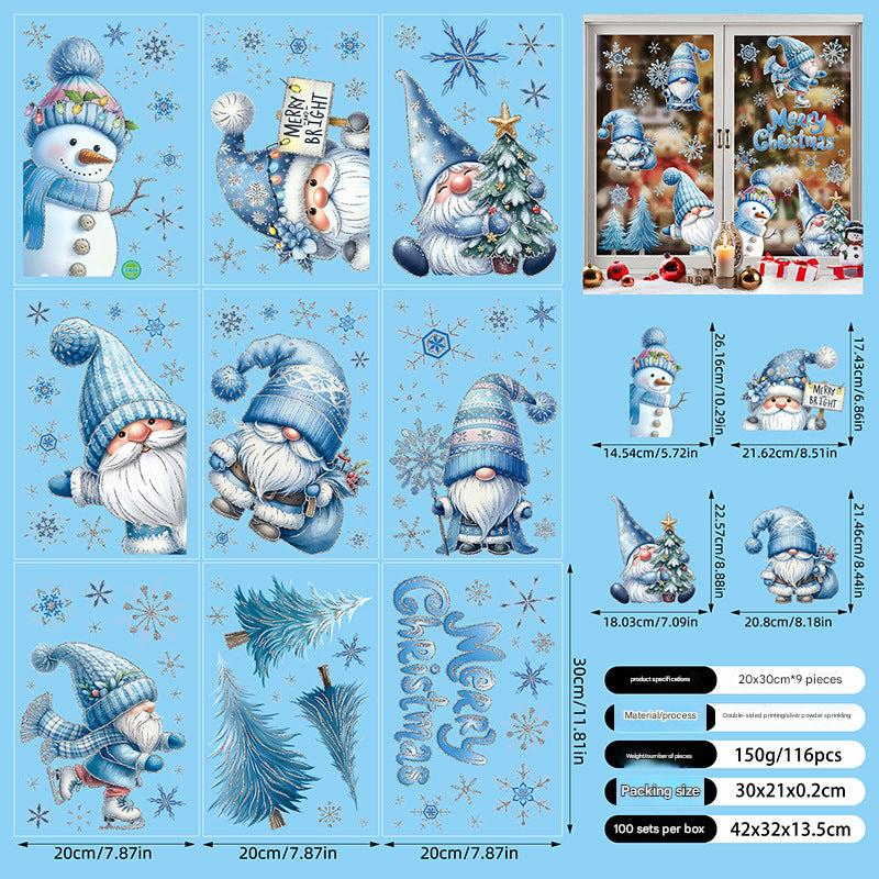 Christmas Santa decoration sticker design 6