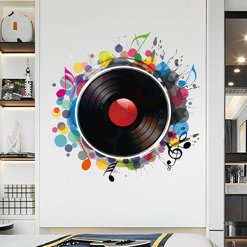Creative decor using vinyl wall stickers