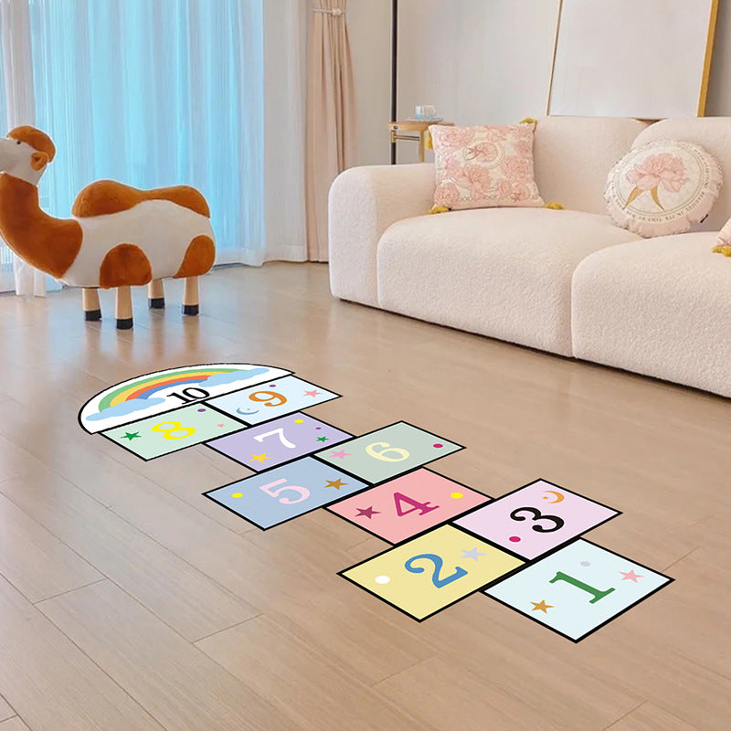 Educational wall decals showing shapes and colours