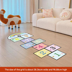 Peel and stick children's wall decals in action