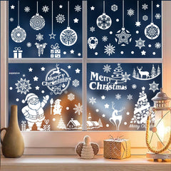 Outdoor use of festive stickers