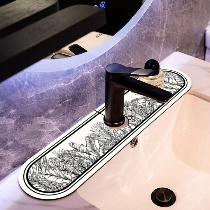 Silica Gel Water Tap Drain Mat Image 2