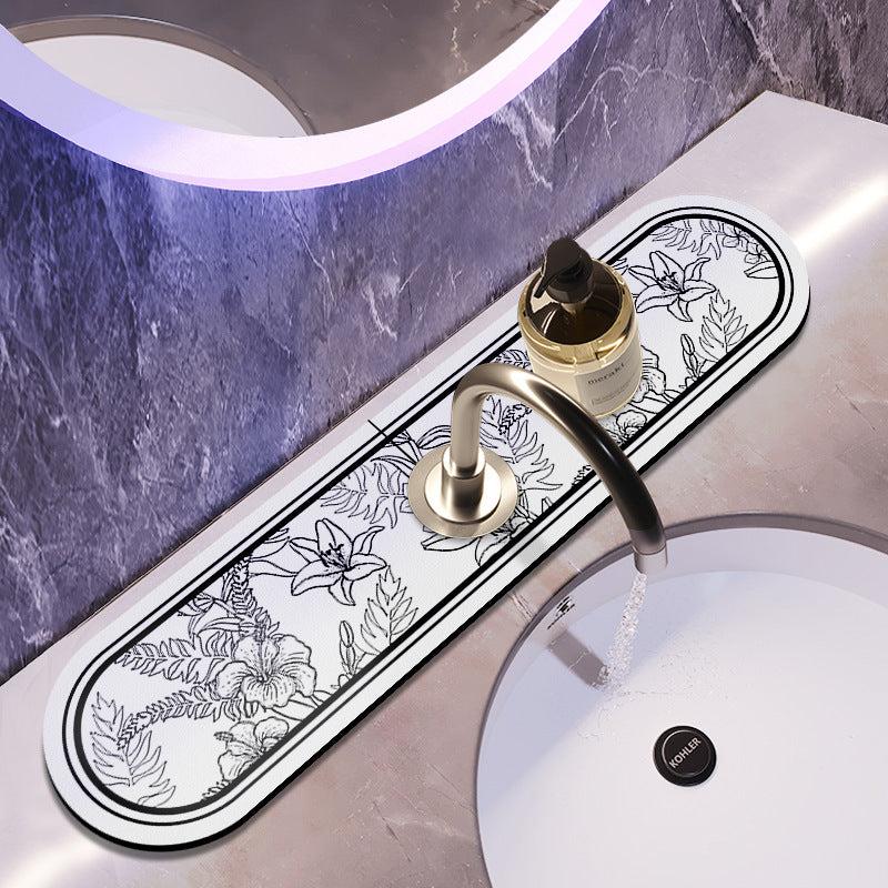 Silica Gel Water Tap Drain Mat Image 4