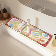 Silica Gel Water Tap Drain Mat Image 6
